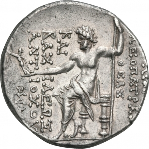 Seleukiden: Kleopatra Thea und Antiochos VIII. Epiphanes