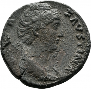 Römische Kaiserzeit: Antoninus Pius für Diva Faustina