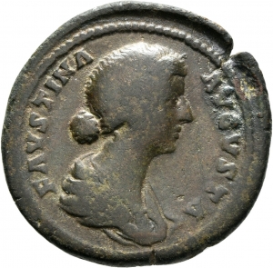 Römische Kaiserzeit: Marcus Aurelius für Faustina Minor