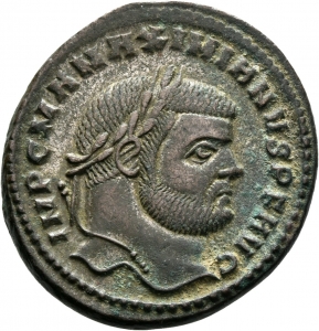 Spätantike: Diocletianus für Maximianus
