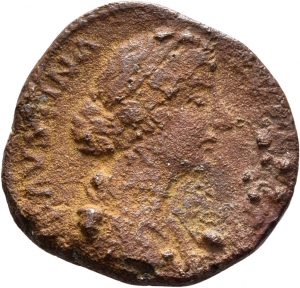 Römische Kaiserzeit: Marcus Aurelius für Faustina Minor