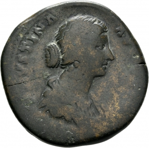 Römische Kaiserzeit: Marcus Aurelius für Faustina Minor